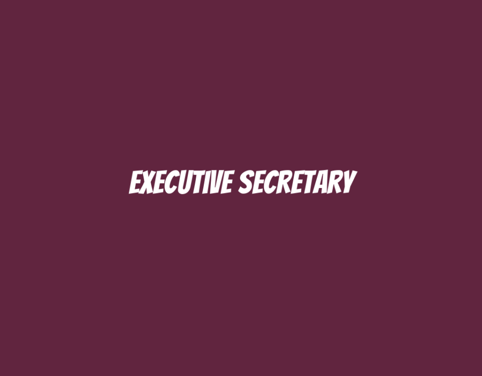 Executive Secretary