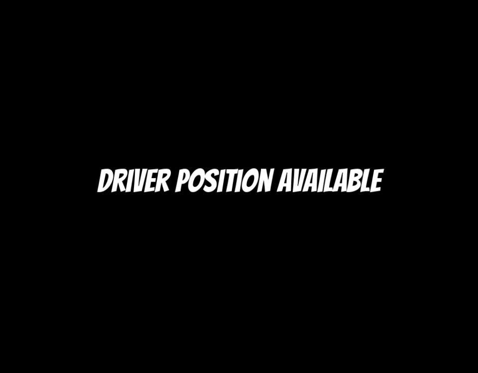 Driver Position Available