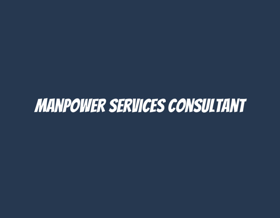 Manpower Services Consultant