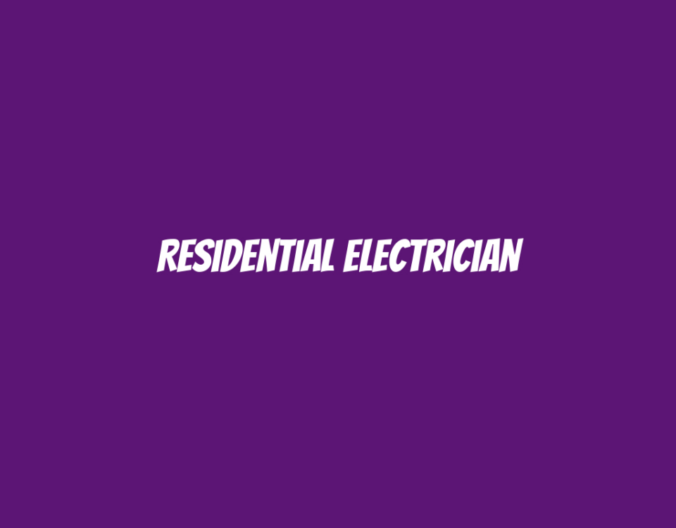 Residential Electrician