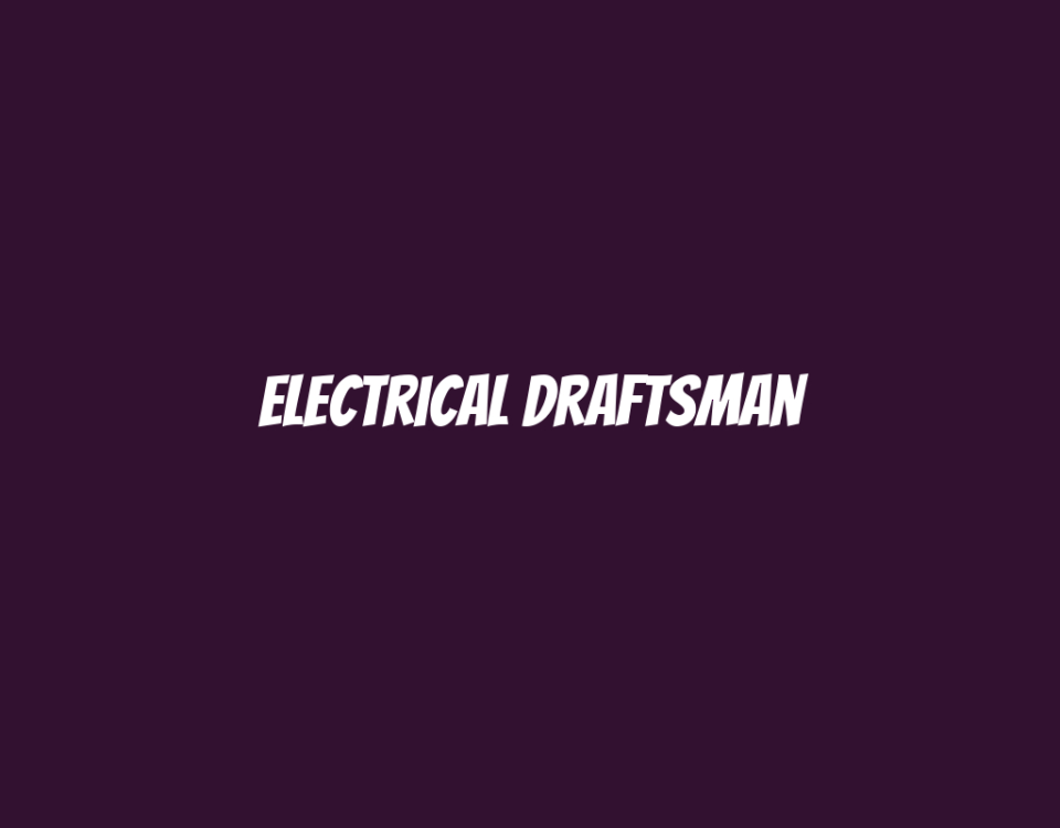 Electrical Draftsman