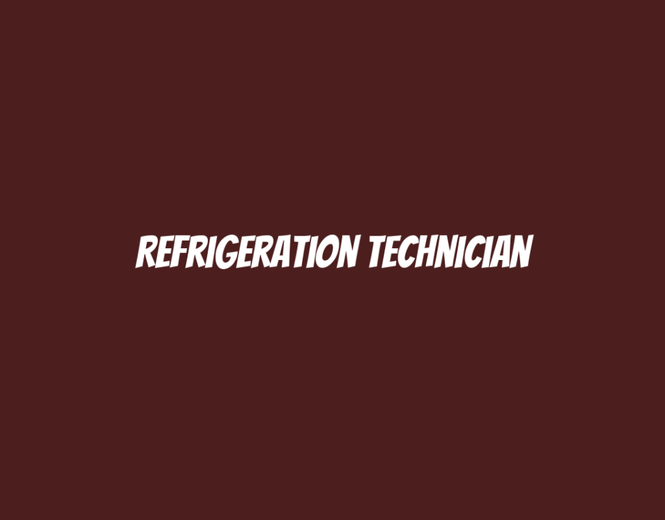 Refrigeration Technician