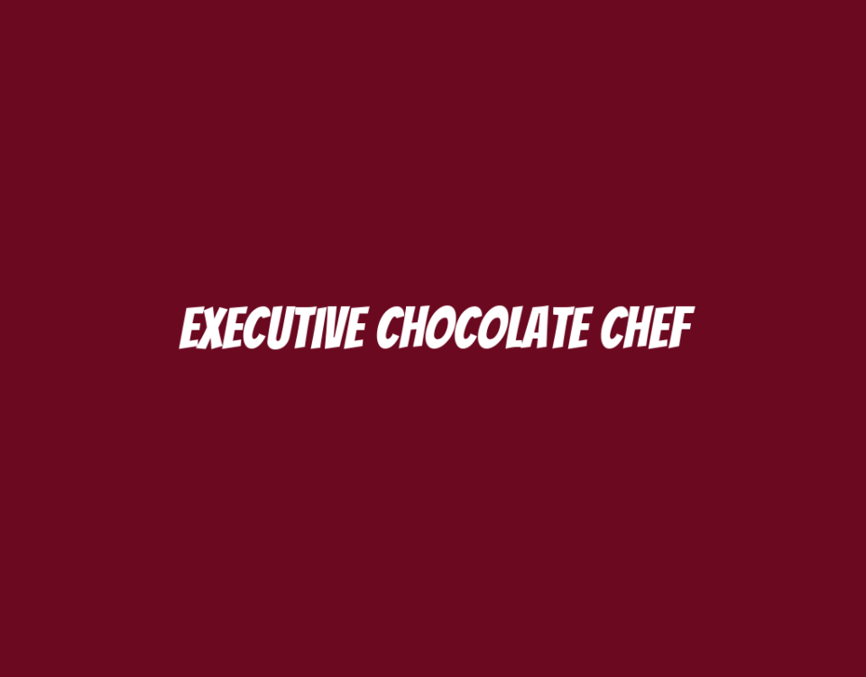 Executive Chocolate Chef