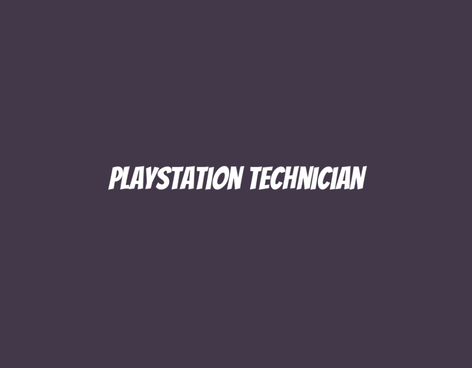 PlayStation Technician