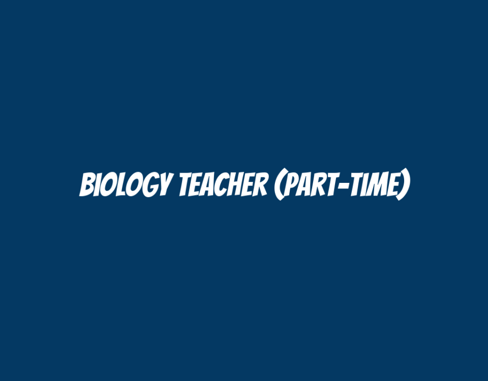 Biology Teacher (Part-Time)