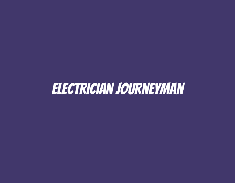 Electrician Journeyman