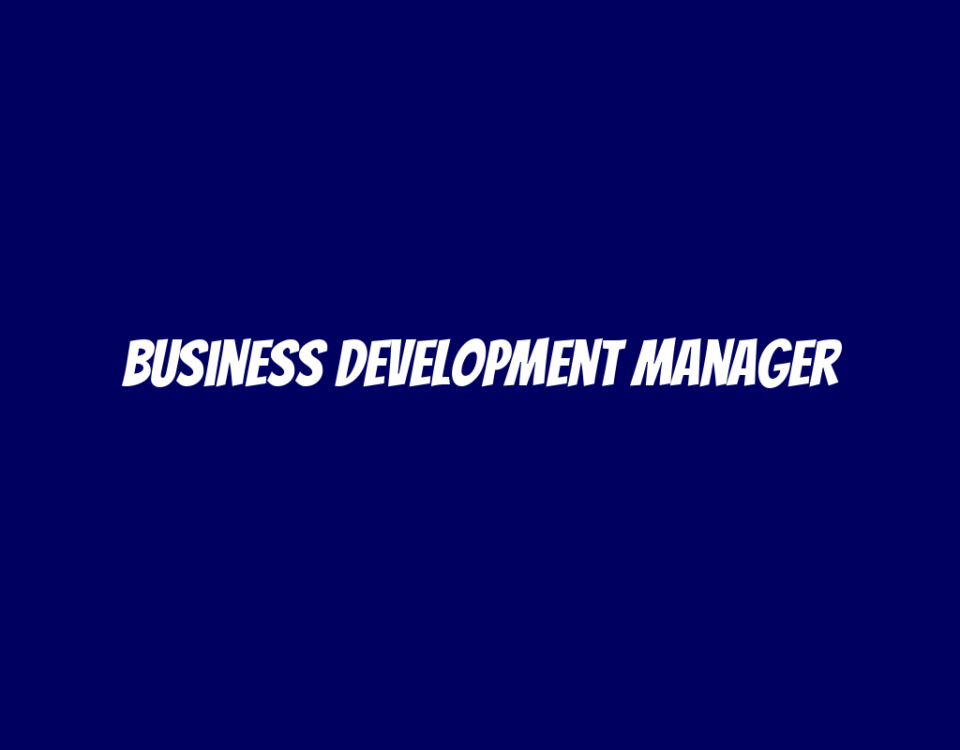 Business Development Manager